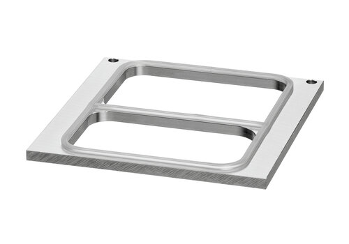  Bartscher Cadre de scellage pour machine à sceller | Aluminium | 233 x 220 x 15 mm 