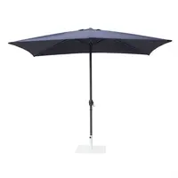 Parasol carré Séville | bleu marine | 257(h) x 200(l)cm