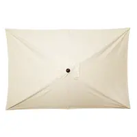Seville square parasol | cream | 257(h) x 200(w)cm