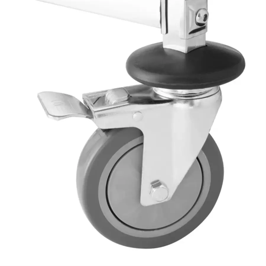 chariot de débarrassage de plateaux à 16 niveaux | 172,3 (h) x 41,3 (l) x 50 (p) cm