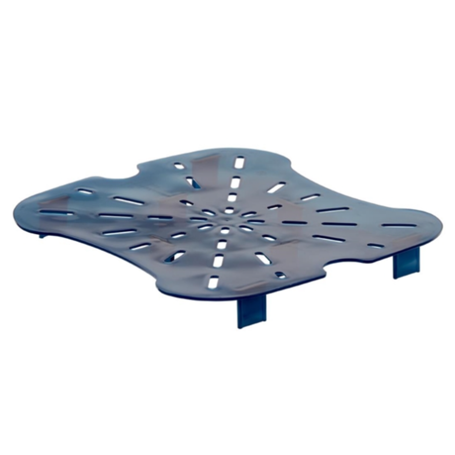 FreshPro Blaues Abtropfgestell | Polycarbonat | 23,5 x 23,5 cm