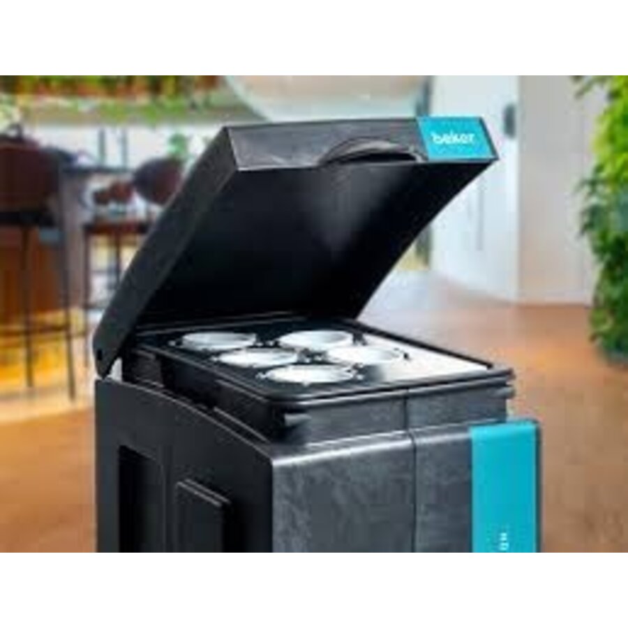 Bonton Abfallbecher | Grau | 70 Liter