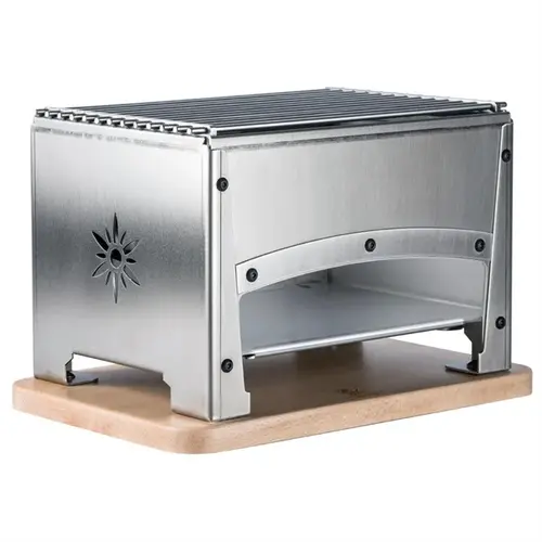  HorecaTraders Louis Tellier Brasero Tischgrill Brasi-F | 21,5 (H) x 22 (B) x 32 (T) cm 