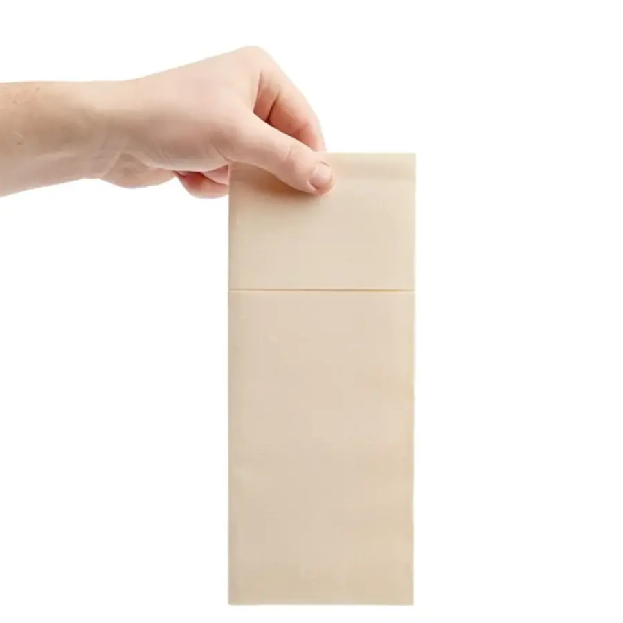 Recycelbare Tablin-Serviette | Creme | 48x40cm | (Packung 400)