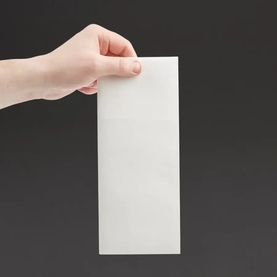 Serviette de table Tablin recyclable | Blanc | 48x40cm | (Pk 400)