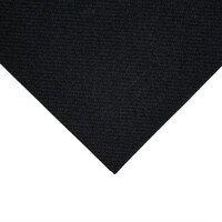 Serviette de table recyclable | Noir | 40x40cm | (paquet de 500)