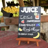 bar top easel and blackboard | A4