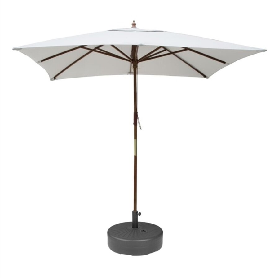 pied de parasol en plastique noir | 40L