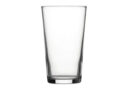  HorecaTraders Utopia Hardened Conical Beer Glasses CE Marked | 280 ml | (48 pieces) 