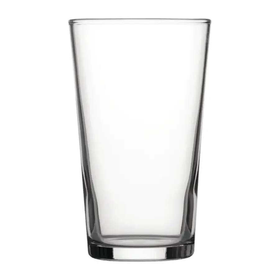 Utopia geharde conische bierglazen CE-gemarkeerd | 280 ml | (48 stuks)