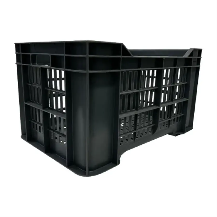 caisse de rangement en plastique perforée | 542x360x290mm