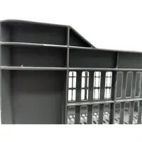 caisse de rangement en plastique perforée | 542x360x290mm