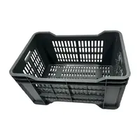 caisse de rangement en plastique perforée | 542x360x290mm