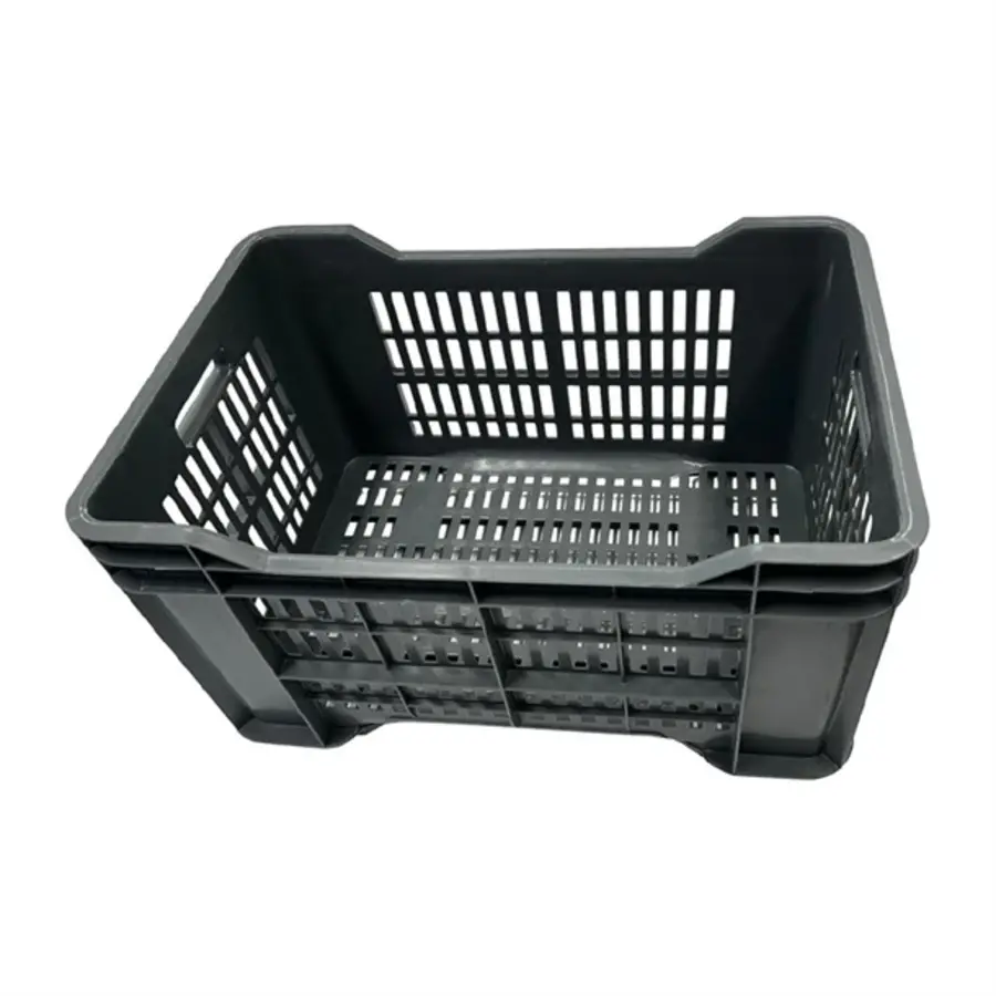 caisse de rangement en plastique perforée | 542x360x290mm