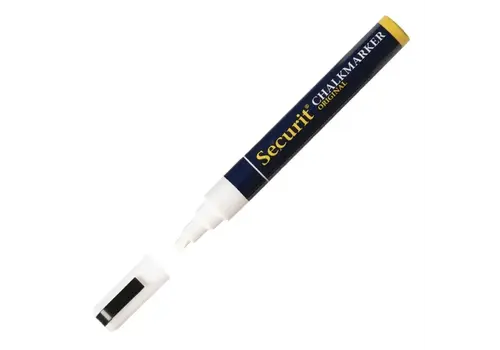  Securit marqueur à craie effaçable | 6 mm blanc 