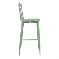 tabourets hauts en aluminium Windsor | Vert | 108(h) x 47(l)cm | (paquet de 2)