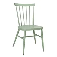 chaises en aluminium Windsor | Vert | 88(h) x 51(l)cm | (4 pièces)