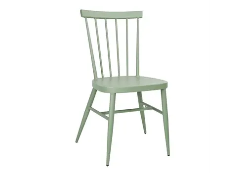 Bolero Bolero windsor aluminum chairs | Green | 88(h) x 51(w)cm | (4 pieces) 