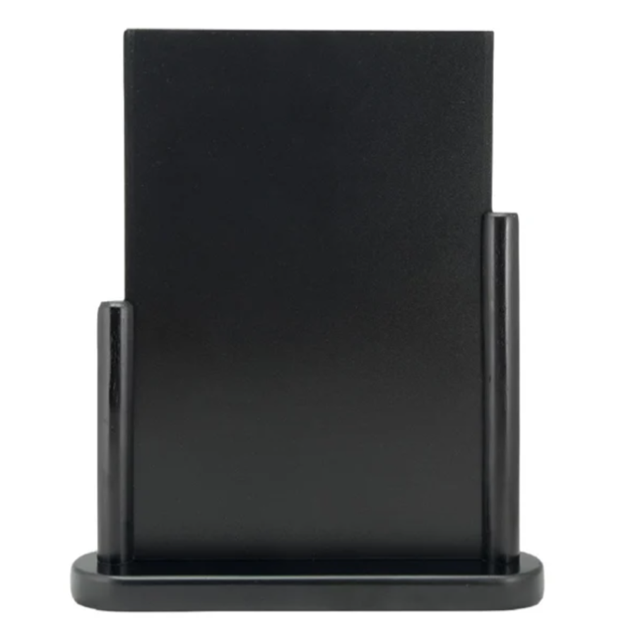 Tableau noir de table moyen élégant | bois | finition laquée noire | plastique
