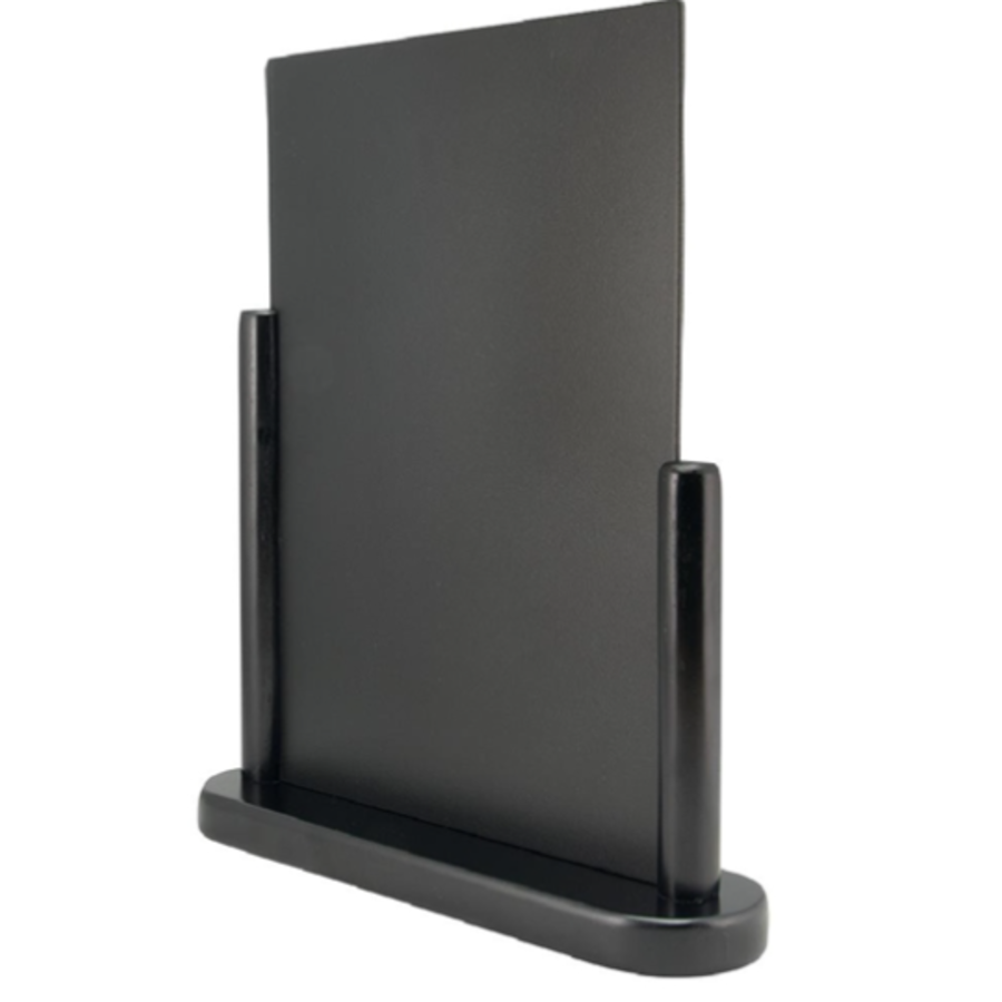 Tableau noir de table moyen élégant | bois | finition laquée noire | plastique