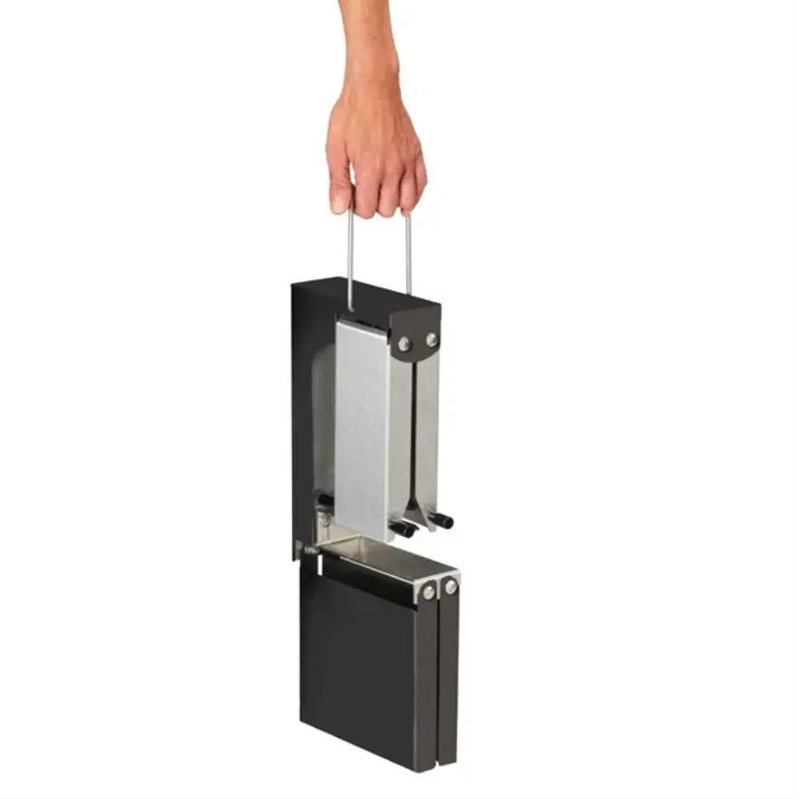 Fondoir à fromage à raclette Louis Tellier Brezière | Noir | 44,5 (h) x 21,5 (l) x 30 (p) cm
