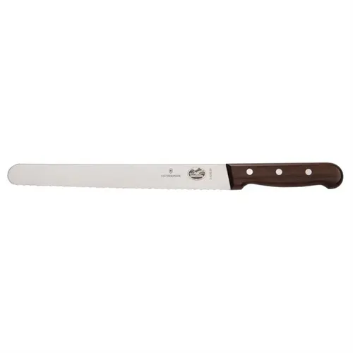  Victorinox Couteau à palette biseauté Victorinox avec manche en bois | acier inoxydable | 25,5 cm 