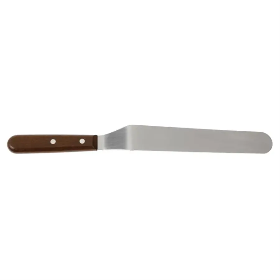 Victorinox beveled palette knife with wooden handle | stainless steel | 25.5 cm