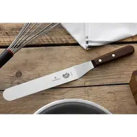 Couteau à palette biseauté Victorinox avec manche en bois | acier inoxydable | 25,5 cm