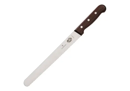  Victorinox Couteau à pain dentelé Victorinox avec manche en bois | acier inoxydable | 21,5 cm 