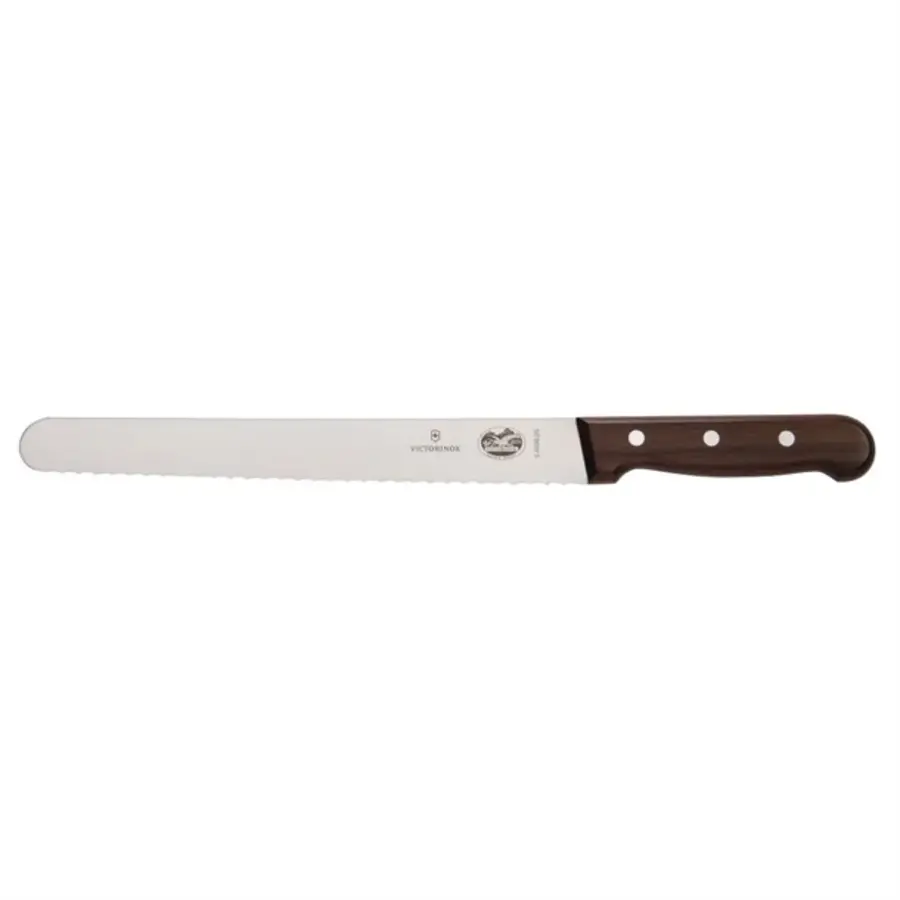 Victorinox Serrated bread knife with wooden handle | Stainless steel | 21.5 cm