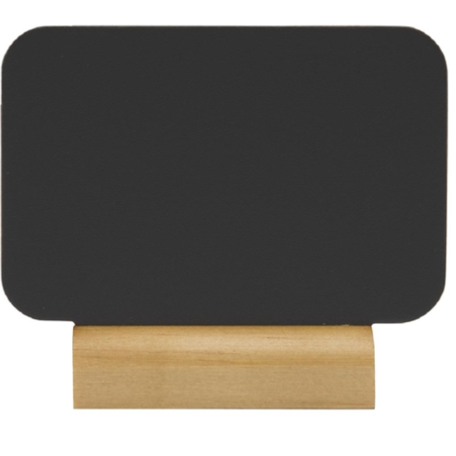  Securit Silhouette rectangular mini | Plastic | incl. chalk marker | (4 pieces) 