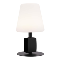 Lampe de table avec trois étiquettes tableau noir amovibles résistantes à l'eau | Métal et plastique