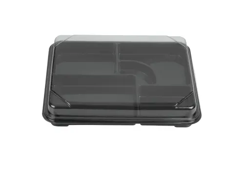  HorecaTraders Faerch recycelbare Bento-Box-Deckel | 263 x 201 mm | (90 Stück) 