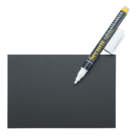 Étiquettes tableau noir A6 avec marqueur craie | 4 supports à pointes et 2 supports transparents | ( 20 pièces )