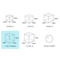 Ice cube machine IM-30CNE-HC | 30kg/24h - 11.5 kg