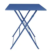 perth pavement square table | Navy blue | 71(h) x 60(w) x 60(d)cm