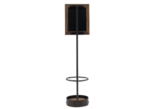  Securit Flaschendisplay mit Kreidetafelrahmen | Metall & Holz | 679 g 
