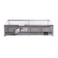 Refrigerated display case - ZARA2 VENT GI L200 | 1.955(w) x1.130 (d) x1.230 (h) mm