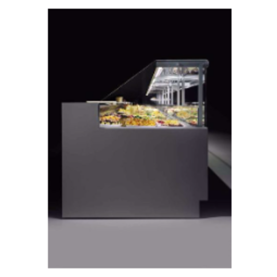 Kühlvitrine - ZARA2 VENT GI L200 | 1.955 (B) x 1.130 (T) x 1.230 (H) mm
