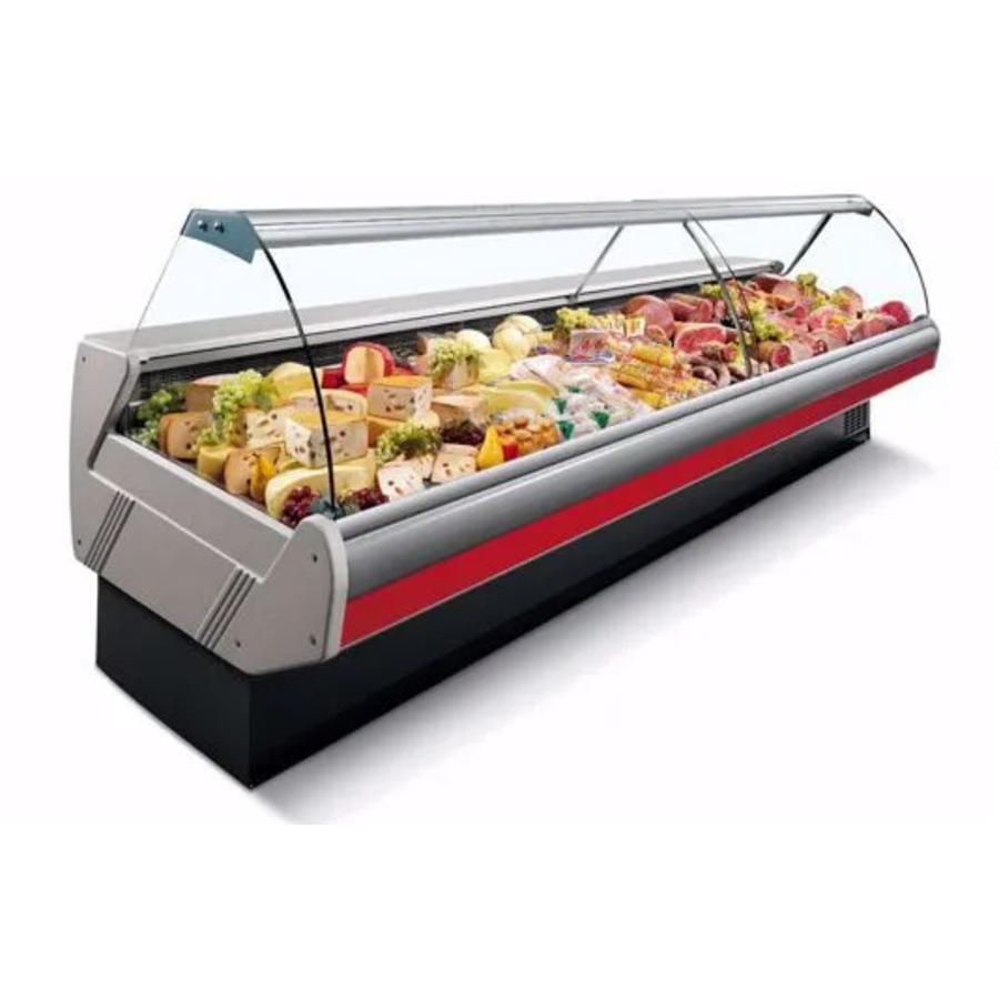 Kühlvitrine - DALLAS3 VC 3750 Umluft | 3.830 (B) x 1.145 (T) x 1.256 (H) mm