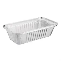 Récipients et couvercles en aluminium Nisbets Essentials | 450 ml | (50 pièces)
