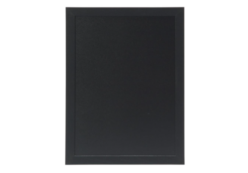  Securit Tableau noir en bois, avec marqueur à craie blanche et kit de montage | Bois | 43,5 (h) x 33,5 (l) x 82 (p) cm 