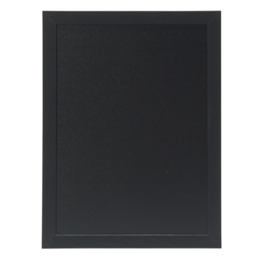 Tableau noir en bois, avec marqueur à craie blanche et kit de montage | Bois | 43,5 (h) x 33,5 (l) x 82 (p) cm