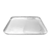 Couvercle en aluminium recyclable Fiesta pour récipients 1/2 GN | (5 pièces)
