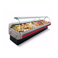 Refrigerated display case - DALLAS3 VC 1875 Ventilated | Stainless steel | 1.955(w) x 1.145(d) x1.256 (h) mm