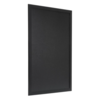 Woody chalkboard, including white chalk marker and mounting set | Wood | 40x60 cm