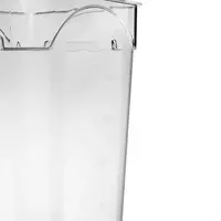 Conteneur de rangement carré en polycarbonate | 20L | 28,2 (l) x 40 (h) cm