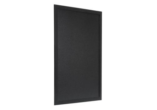  Securit Tableau noir en bois, avec marqueur à craie blanche et kit de montage | Bois | 2,4 kg 