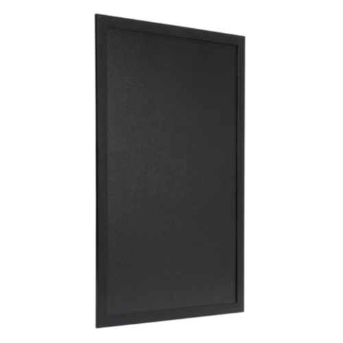  Securit Tableau noir en bois, avec marqueur à craie blanche et kit de montage | Bois | 2,4 kg 