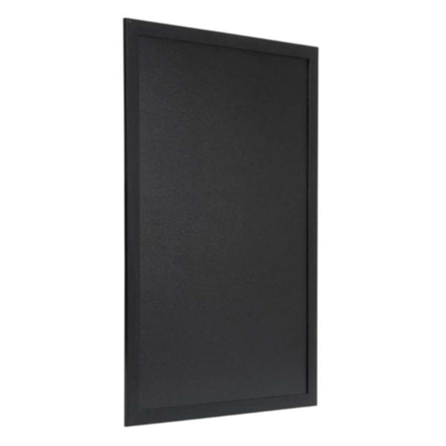 Tableau noir en bois, avec marqueur à craie blanche et kit de montage | Bois | 2,4 kg